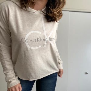 Calvin Klein Lightweight Long Sleeve Hoodie
